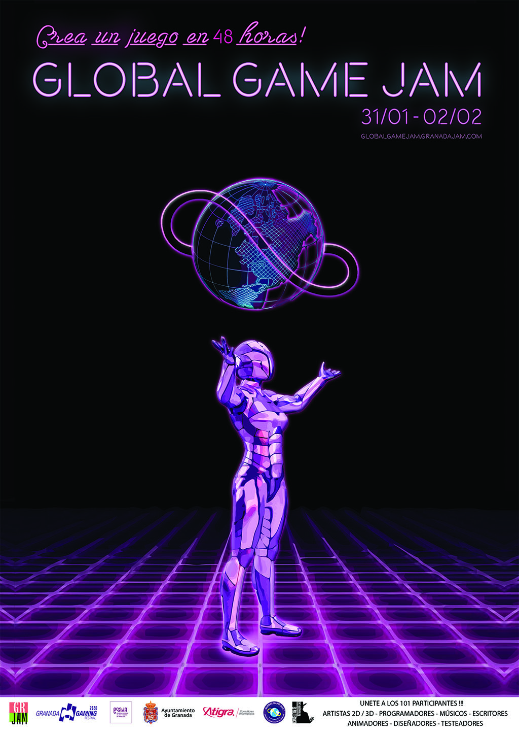 Granada será de nuevo una de las sedes de la Global Game Jam