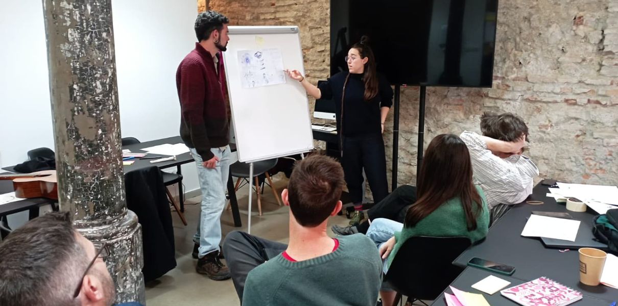 Explicación de un ejercicio de la segunda jornada de biomimética